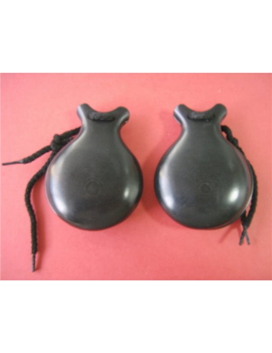 Castañuela Jale Fibra Vidrio Negra 6 87-6