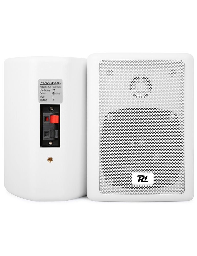ODS40W Conjunto de altavoces estereo, 2-vias, 75W max, Blanco - Pareja