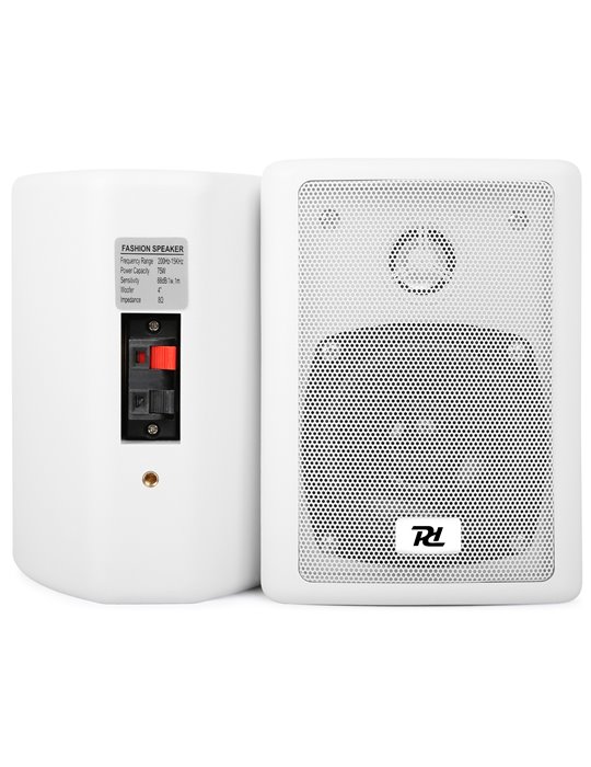ODS40W Conjunto de altavoces estereo, 2-vias, 75W max, Blanco - Pareja