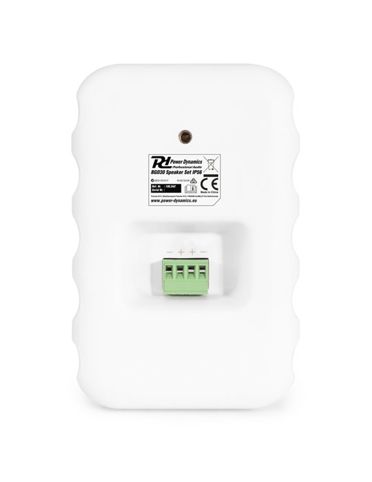 BG030 Conjunto altavoces Interior/Exterior 3" 60W Blanco