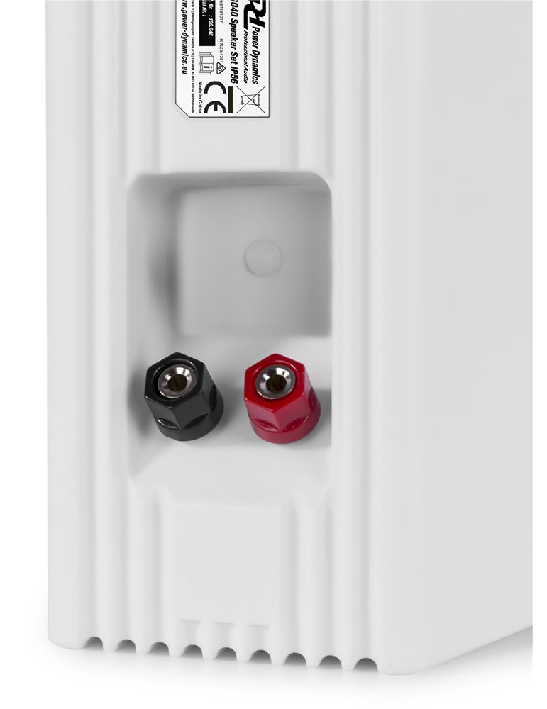 BG040 Conjunto altavoces Interior/Exterior 4" 100W Blanco