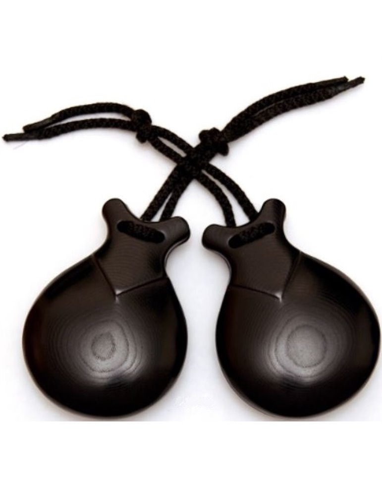 Castañuela Jale Tela Negra Prensada 10 86-10