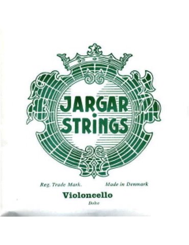 Cuerda 4ª Cello Jargar Verde Plata