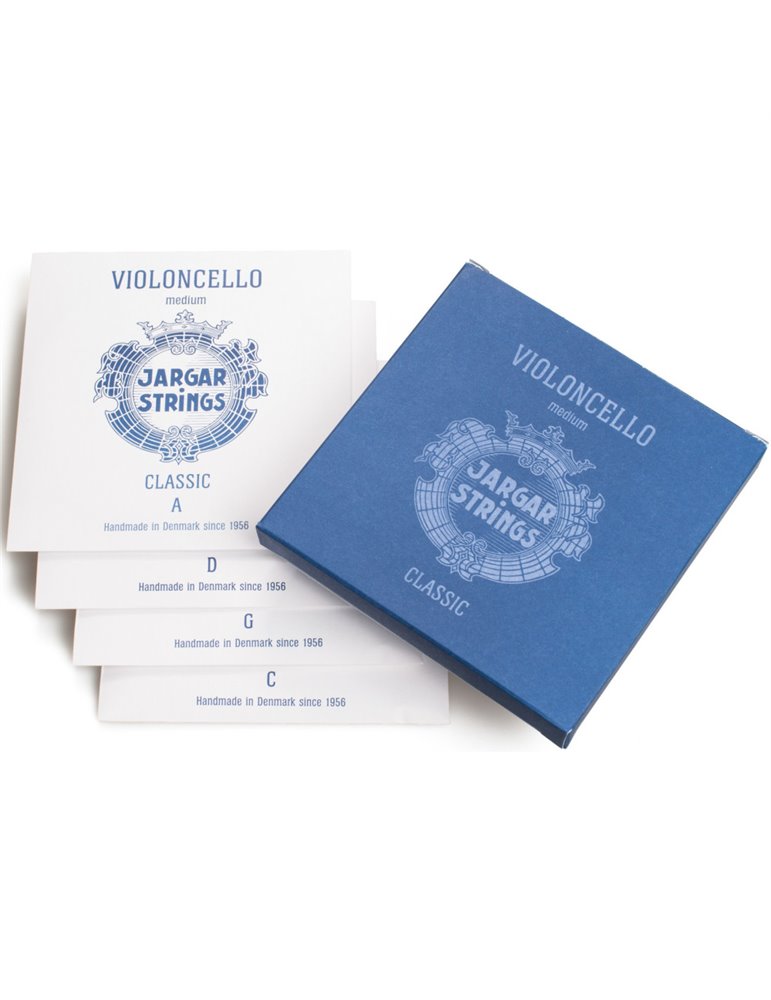 Juego Cuerdas Cello Jargar Azul
