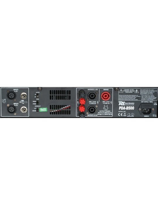 PDA-B500 Amplificador Profesional