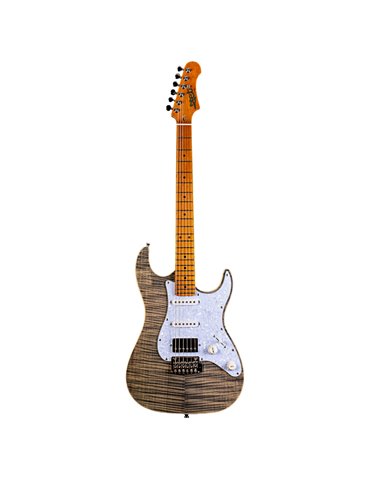 Guitarra Eléctrica Jet JS450-TBK-HSS Transparent Black