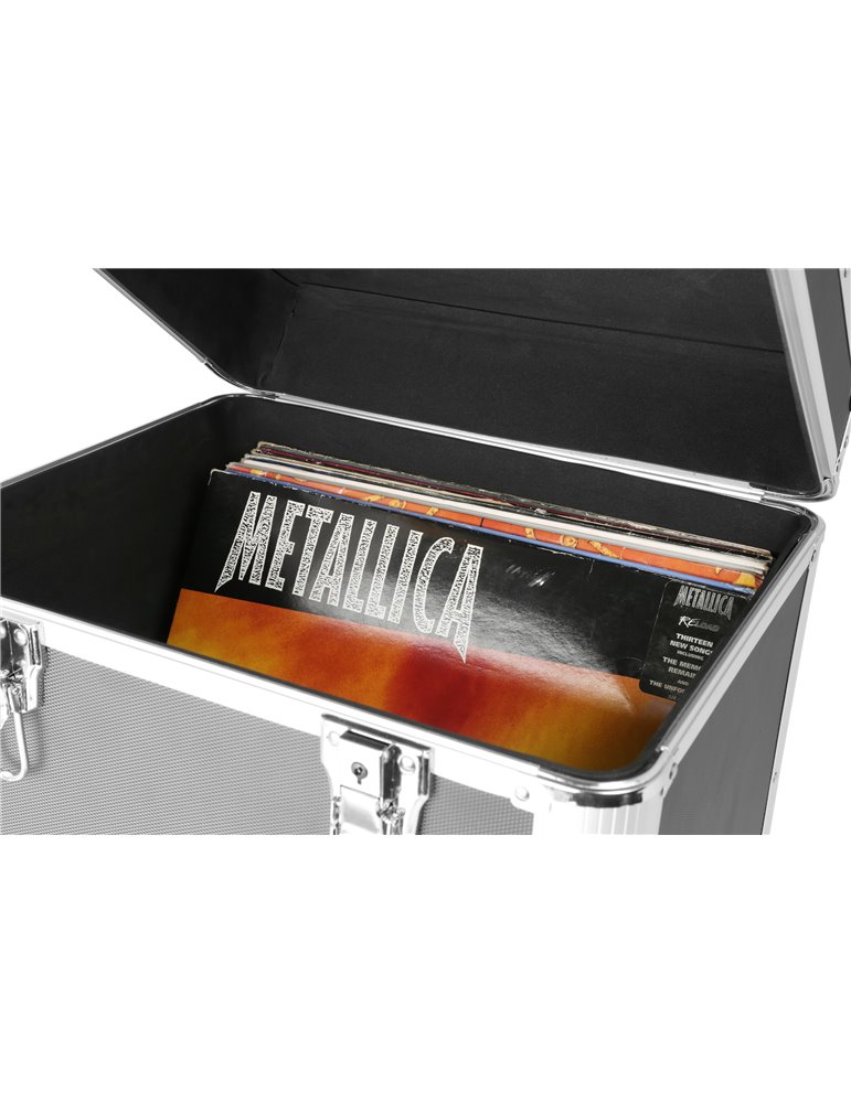 RC100 12" Maleta Vinilos Negra