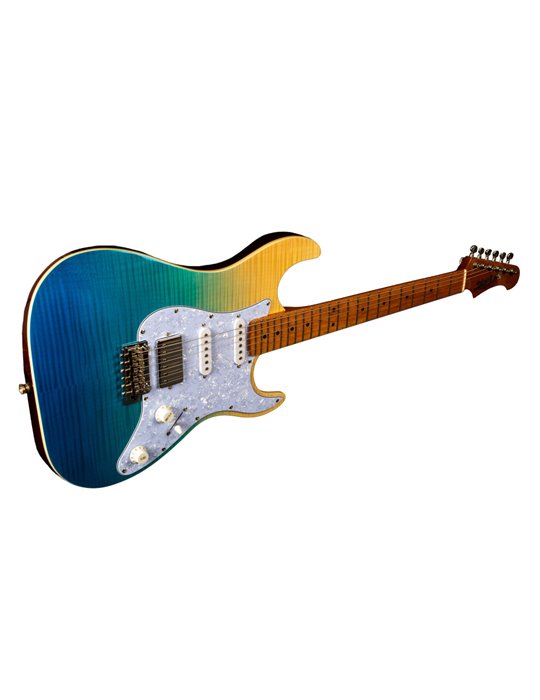 Guitarra Eléctrica Jet JS450-TBL-HSS Transparent Blue
