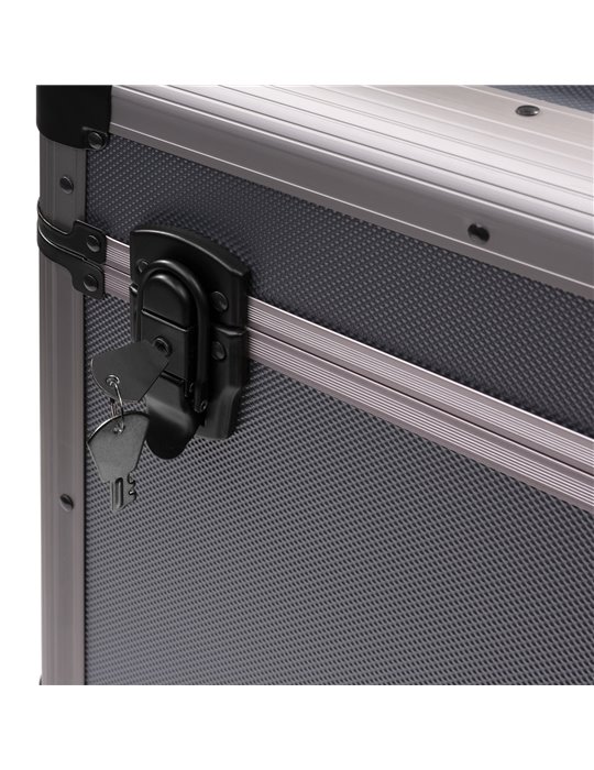 RC80 12" Maleta para vinilos Titanio