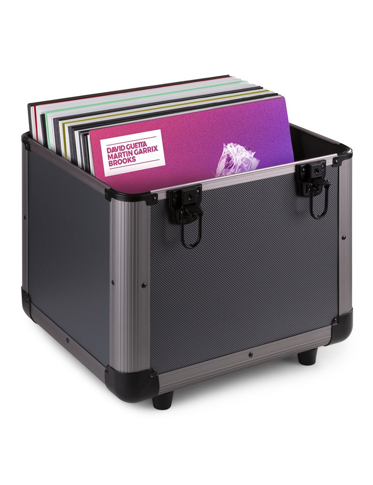 RC100 12" Maleta de vinilos Titanio