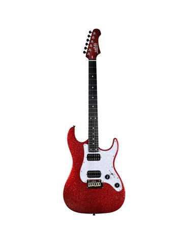 Guitarra Eléctrica Jet JS500-RDS Red Sparkle