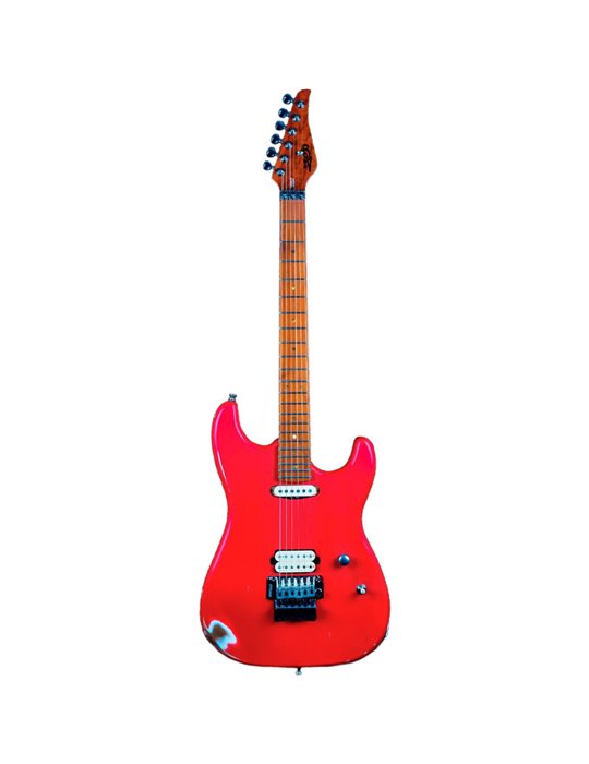 Guitarra Eléctrica Jet JS850-FR RELIC Red