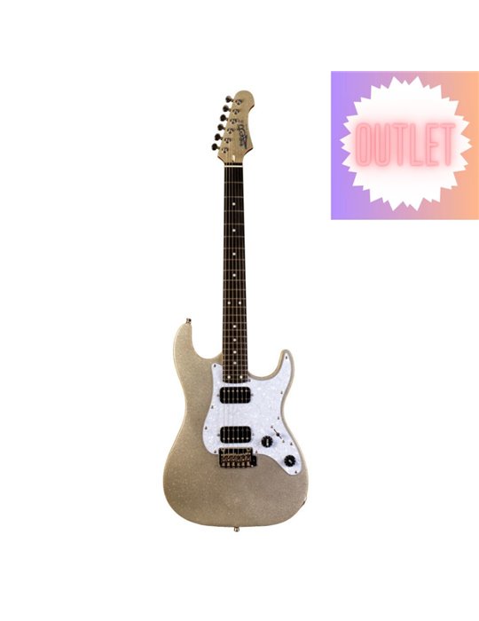Guitarra Eléctrica Jet JS500-SLS-HH Silver Sparkle