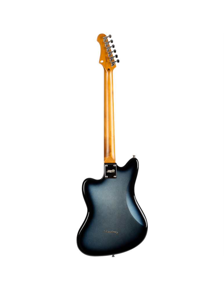 Guitarra Eléctrica Jet JJ350 Baritone Moonburst Silver Burst