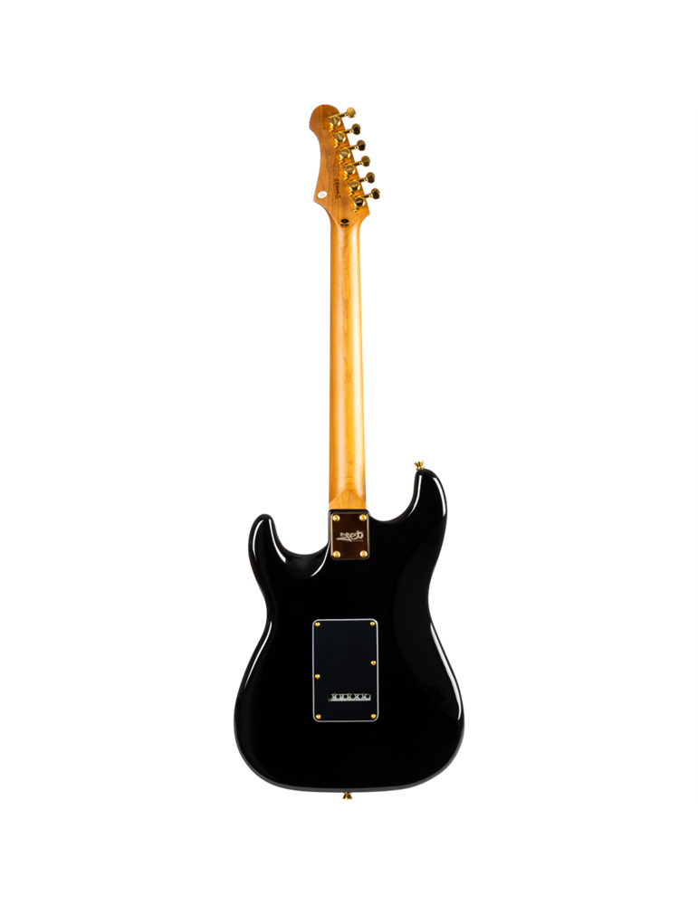 Guitarra Eléctrica Jet JS380-BKG Black, Gold Hardware
