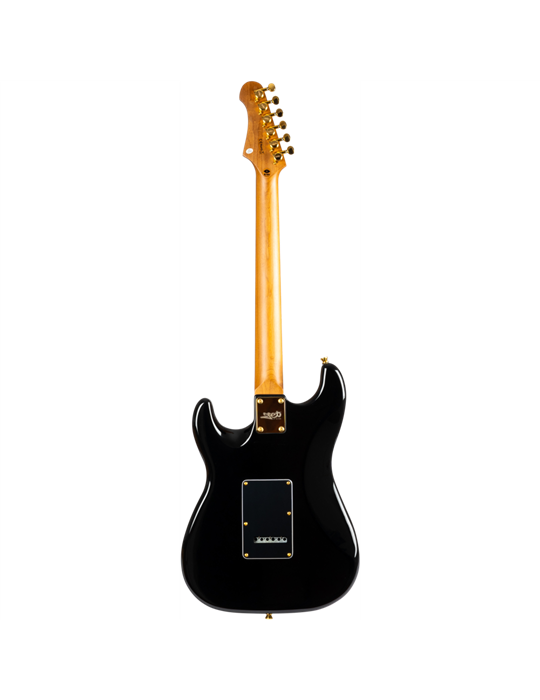 Guitarra Eléctrica Jet JS380-BKG Black, Gold Hardware