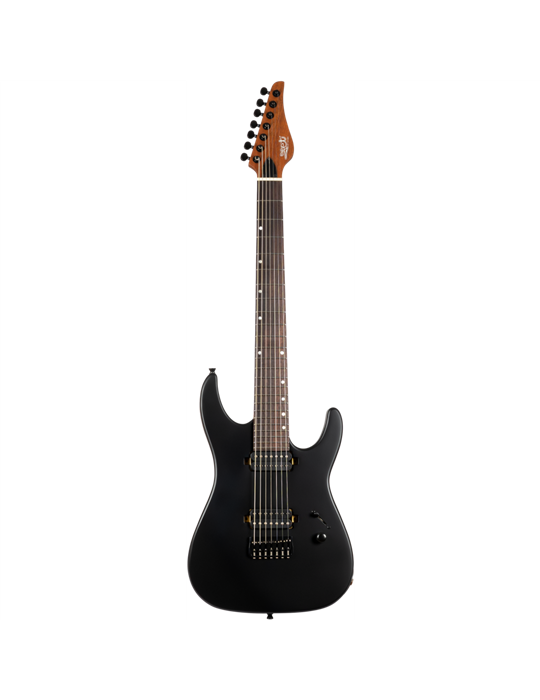 Guitarra Eléctrica 7 Cuerdas Jet JS507 Stygian Satin Black