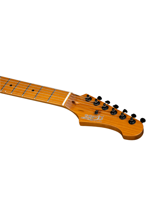 Guitarra Eléctrica Jet JS600-TPP-HSS Transparent Purple