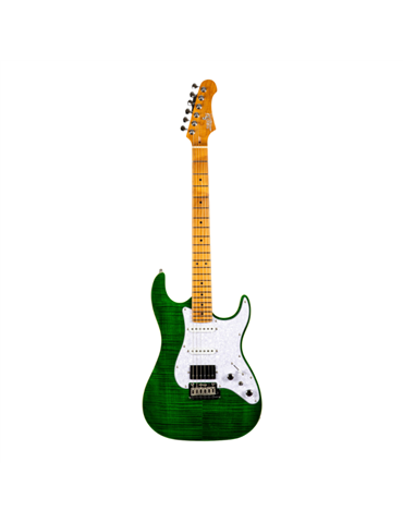Guitarra Eléctrica Jet JS600-TGR-HSS Transparent Green