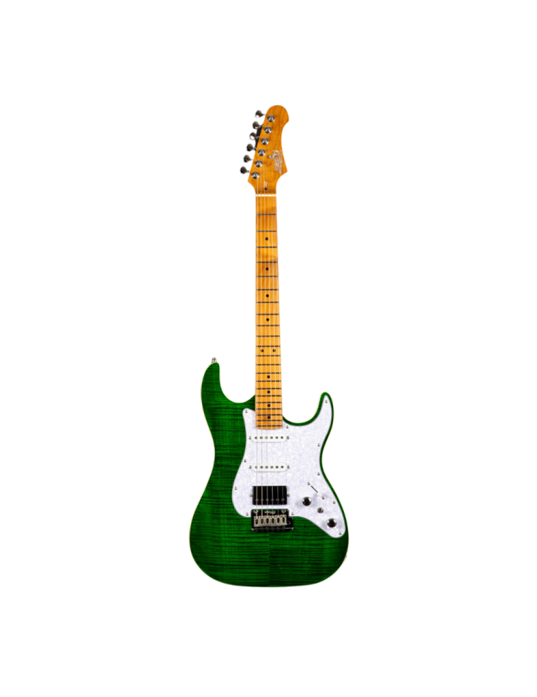 Guitarra Eléctrica Jet JS600-TGR-HSS Transparent Green