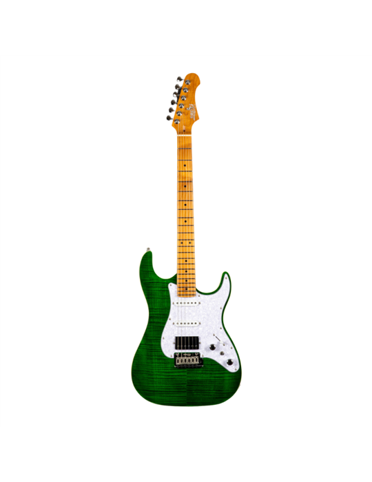 Guitarra Eléctrica Jet JS600-TGR-HSS Transparent Green