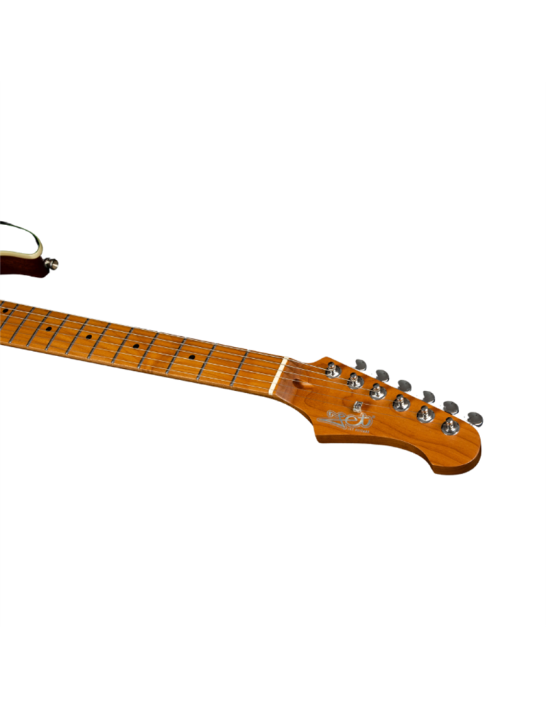 Guitarra Eléctrica Jet JS600-TGR-HSS Transparent Green