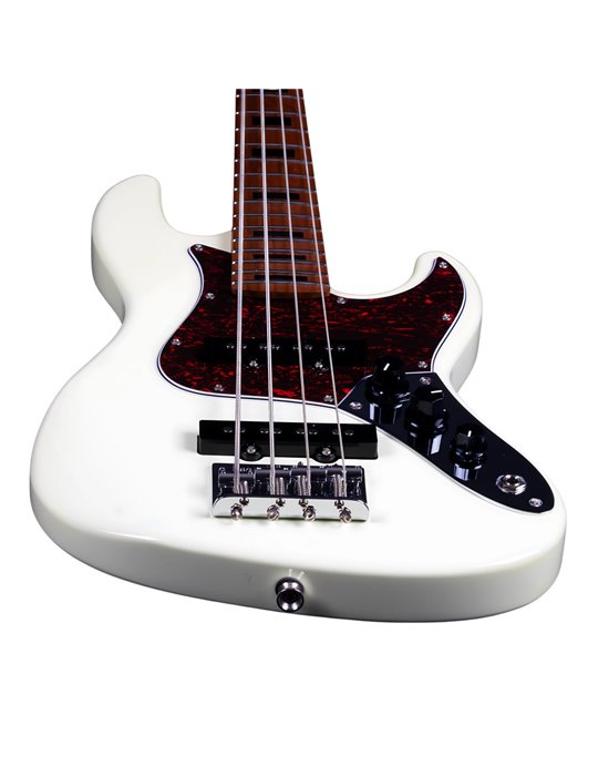 Mini Bajo Eléctrico Jet JB300-OW White