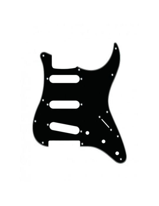 Golpeador 3 Capas Jet Guitars Stratocaster S/S/S PS300-BK Negro