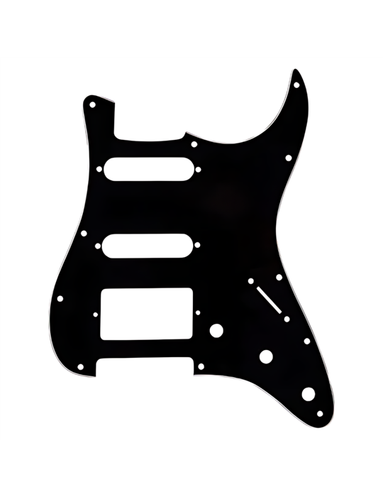 Golpeador 3 Capas Jet Guitars Stratocaster H/S/S PS400-BK Negro