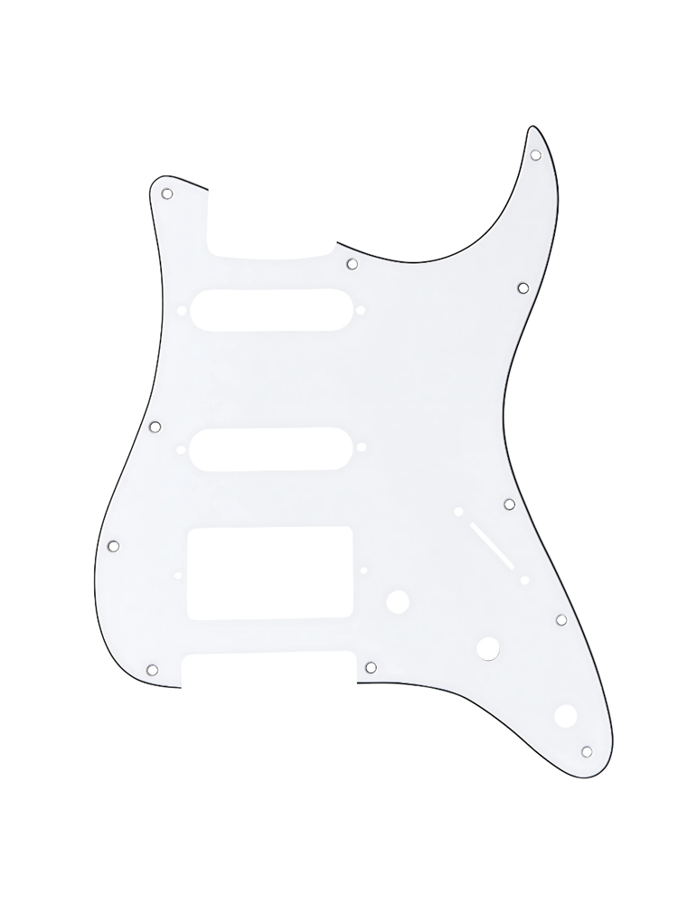 Golpeador 3 Capas Jet Guitars Stratocaster H/S/S PS400-WH Blanco