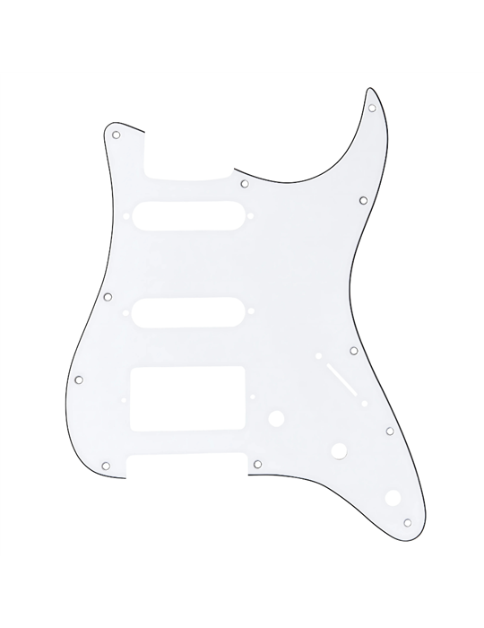 Golpeador 3 Capas Jet Guitars Stratocaster H/S/S PS400-WH Blanco