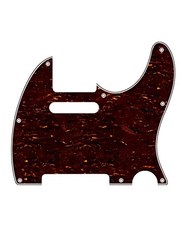 Golpeador 3 Capas Jet Guitars Telecaster S/S PT300-TS Tortoise