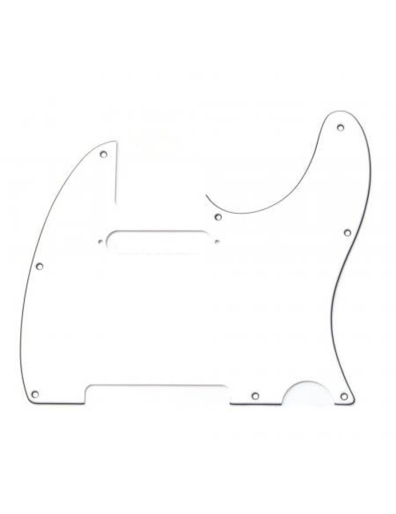 Golpeador 3 Capas Jet Guitars Telecaster S/S PT300-WH Blanco