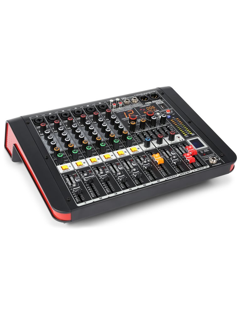 PDM-M604A Mezclador directo amplificado 6 canales