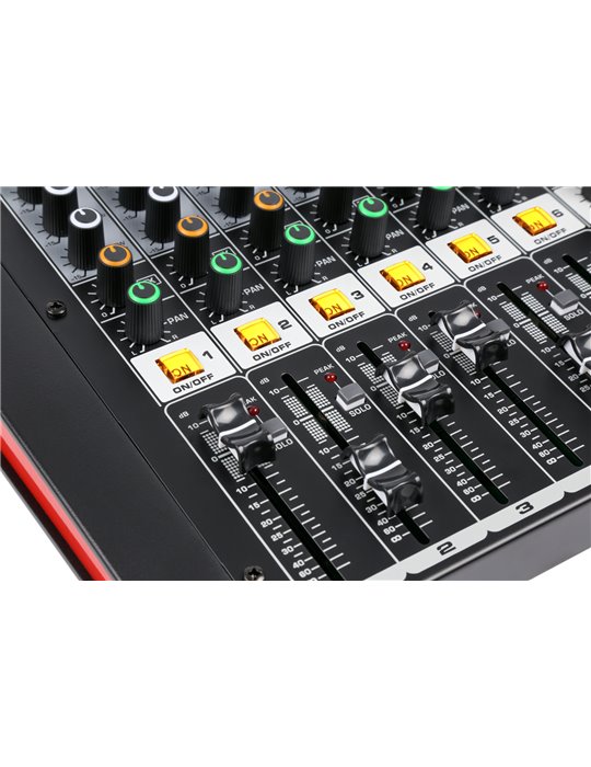 PDM-M604A Mezclador directo amplificado 6 canales