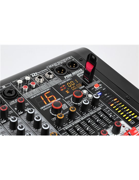 PDM-M804A Mezclador directo amplificado 8 canales