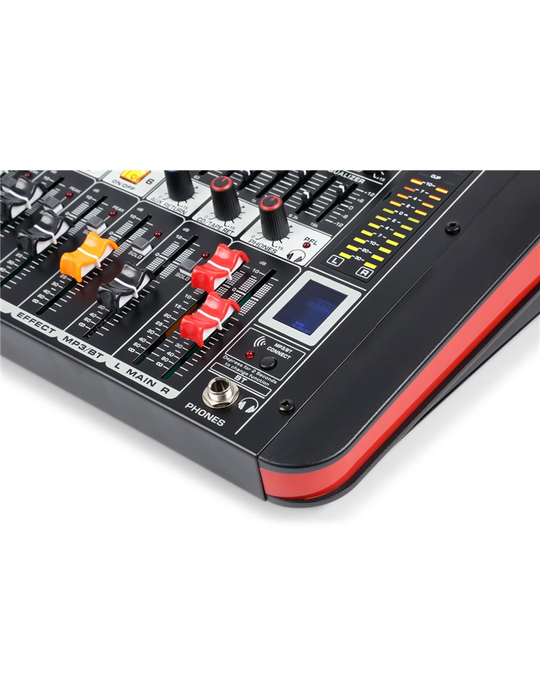 PDM-M804A Mezclador directo amplificado 8 canales