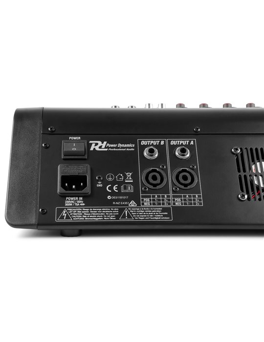 PDM-M804A Mezclador directo amplificado 8 canales