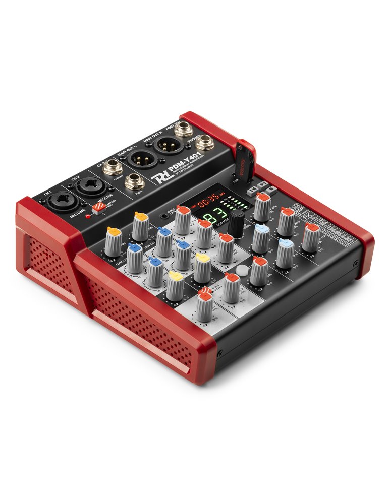 PDM-Y401 Mezclador de estudio 4-Ch