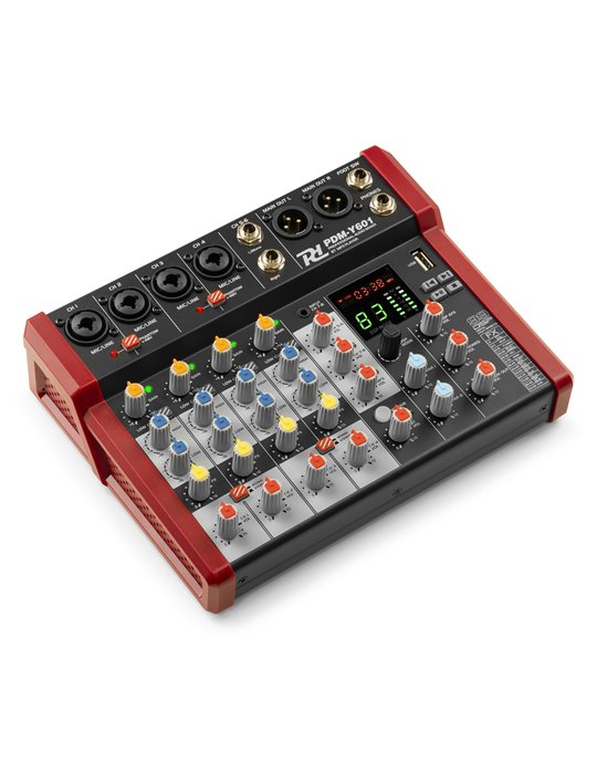 PDM-Y601 Mezclador de estudio 6-Ch