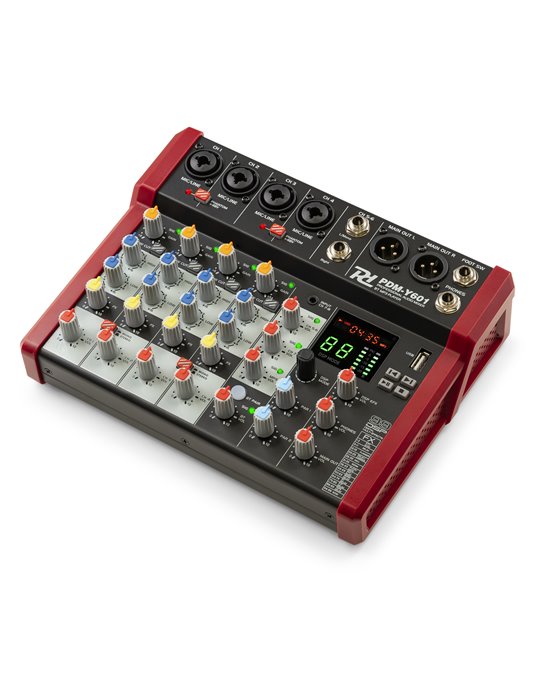 PDM-Y601 Mezclador de estudio 6-Ch