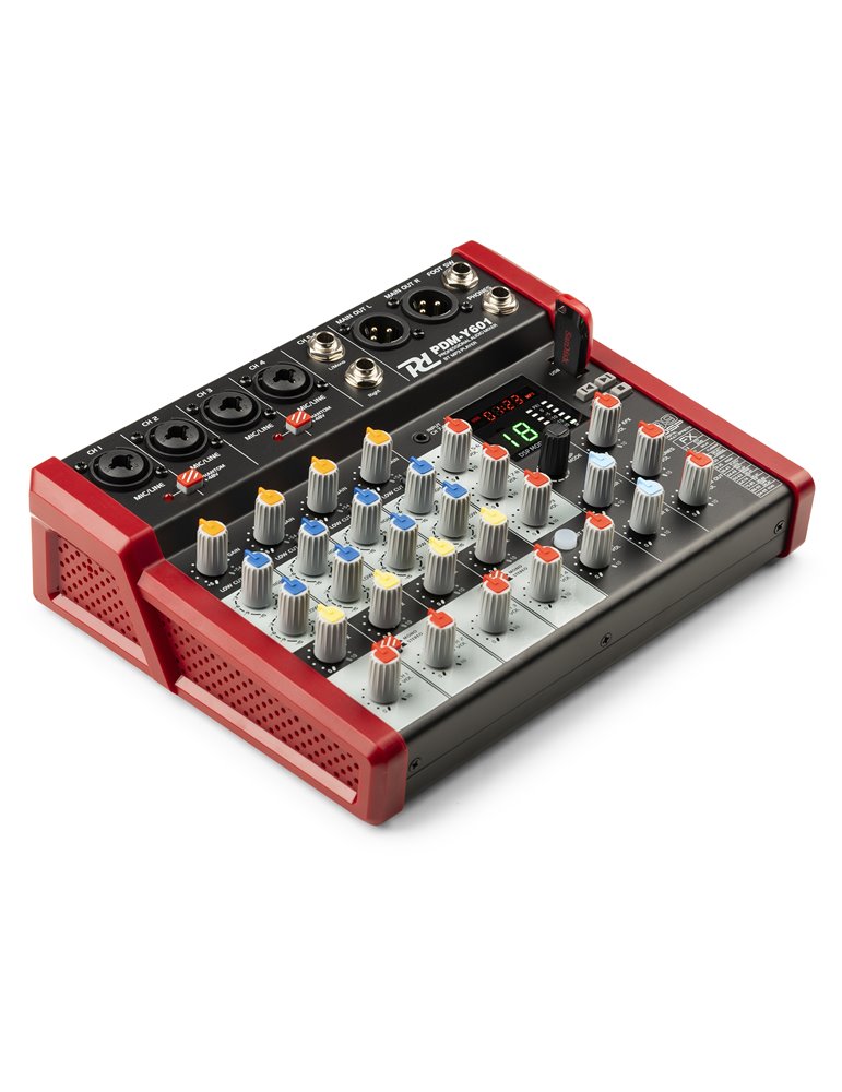 PDM-Y601 Mezclador de estudio 6-Ch