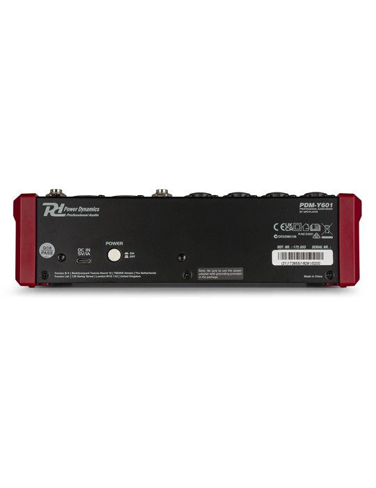 PDM-Y601 Mezclador de estudio 6-Ch