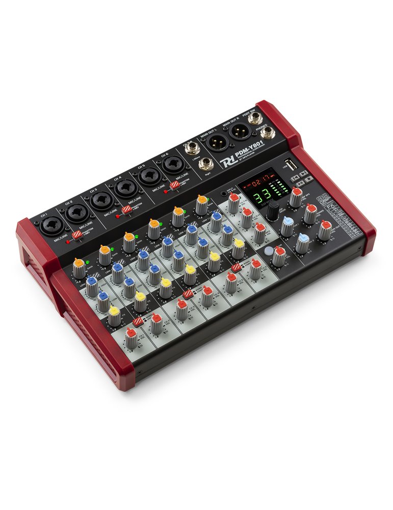 PDM-Y801 Mezclador de estudio 8-Ch