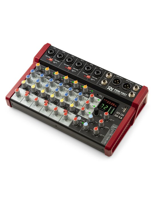 PDM-Y801 Mezclador de estudio 8-Ch