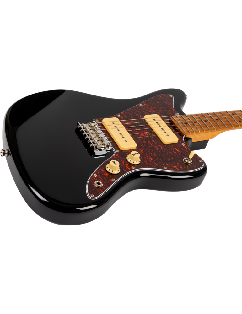 Guitarra Eléctrica Jet JJ300-P90-BK Black
