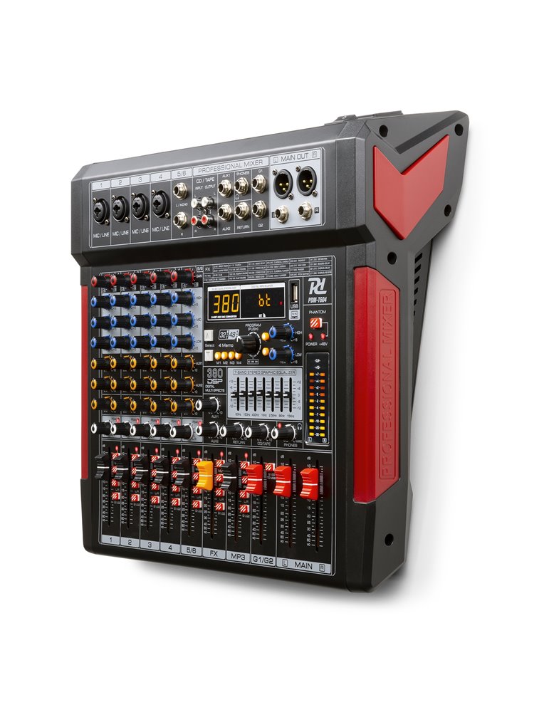 PDM-T604 Mezclador de directo 6 canales DSP/MP3