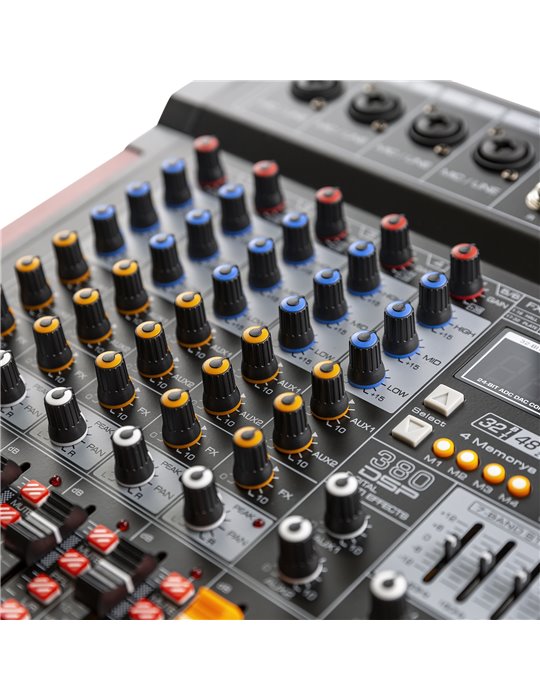 PDM-T604 Mezclador de directo 6 canales DSP/MP3