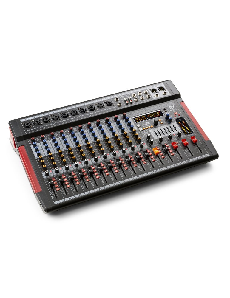 PDM-T1204 Mezclador de directo 12 canales DSP/MP3