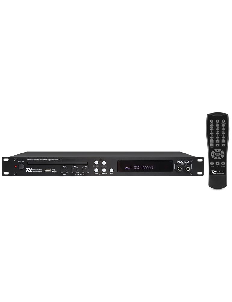 PDC150 Reproductor DVD de 19" con CD+G y USB